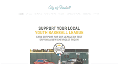 Desktop Screenshot of cityofnewhall.com